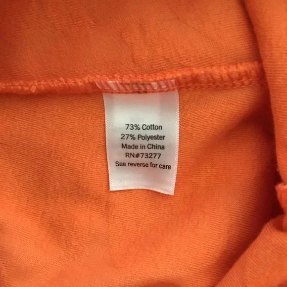 SO Kohl’s Women’s Orange Terry Cloth Skirt Size XS - Picture 4 of 6